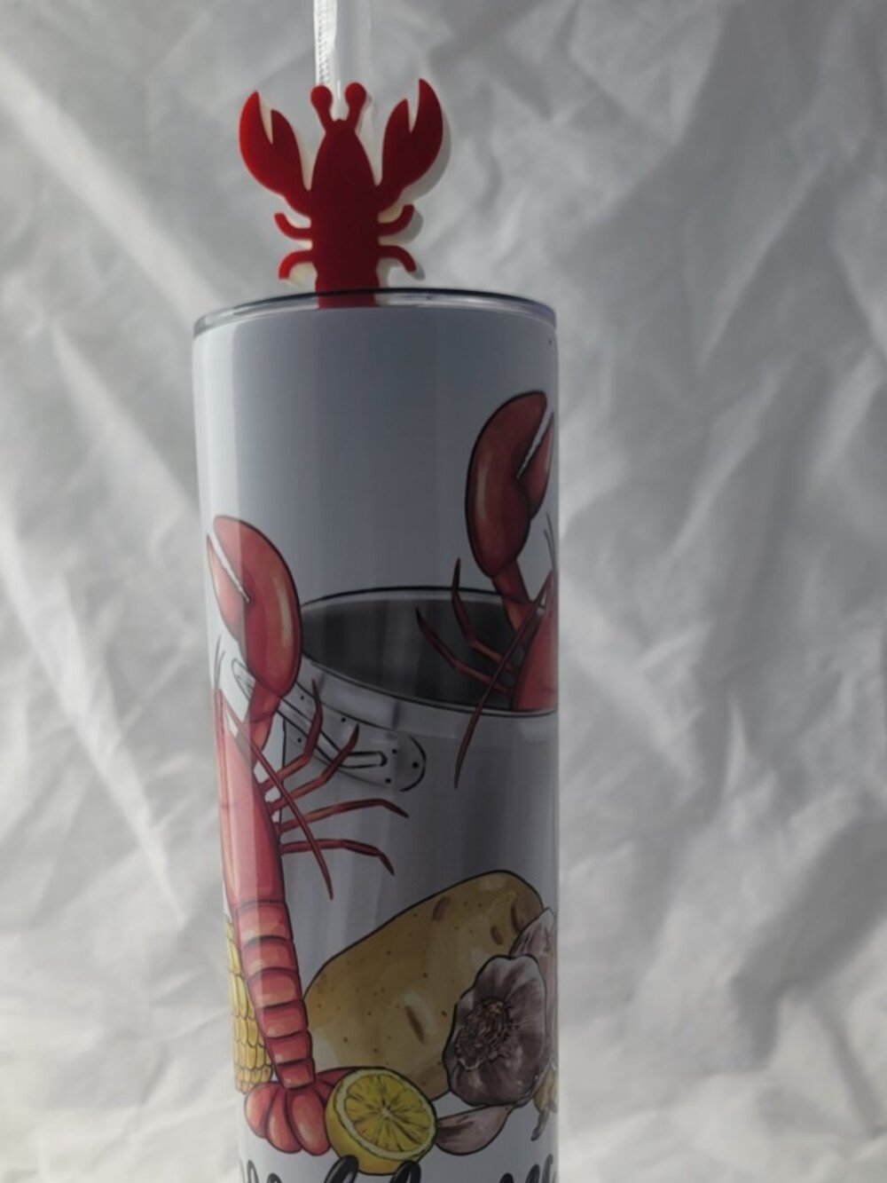 Luxury Designer Purse 20oz Tumbler w/Lid, Straw & Straw Topper